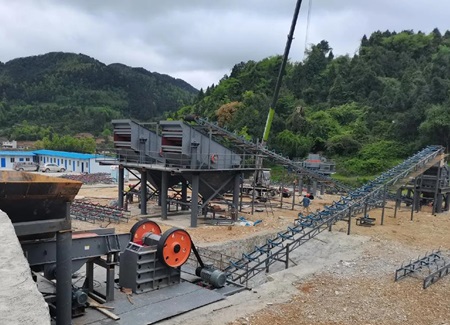 花岗岩制砂生产线