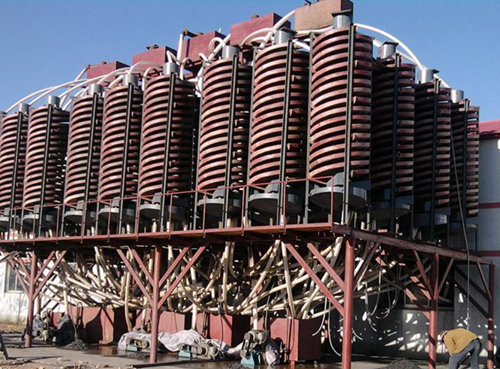 铬铁矿螺旋溜槽 铬铁矿螺旋溜槽